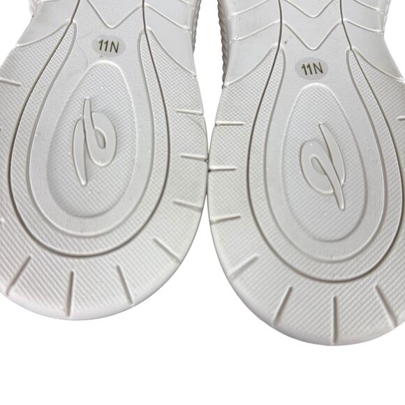 Easy Spirit Glitz 2 Gold Mesh Knit Slip On Sneakers Loafers Comfort Shoes 11 N - Picture 14 of 16